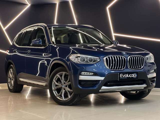 BMW X3 XDRIVE 20i 2.0/X-Line Bi-TB Flex Aut. - Azul - 2018/2019