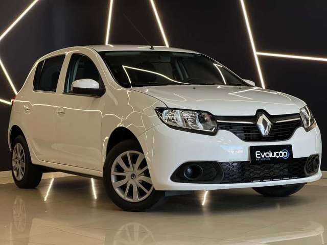 Renault Sandero EXPR 10 - Branca - 2019/2020