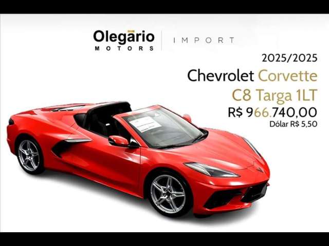 CHEVROLET CORVETTE 6.2 V8 LT1 Stingray Conversivel - 2024/2024