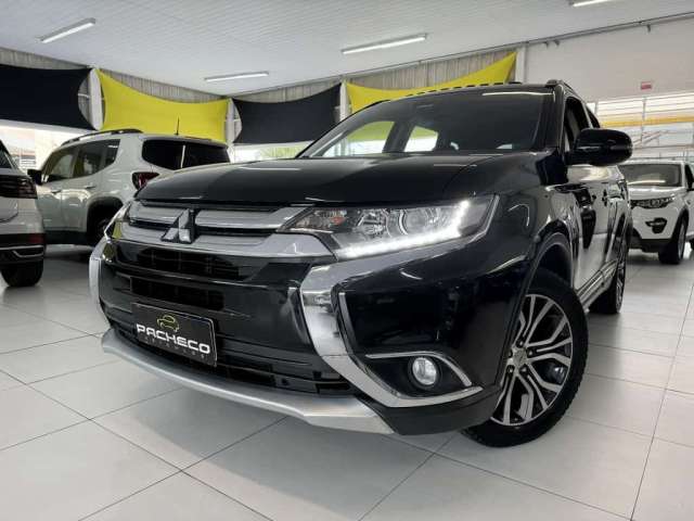 Mitsubishi Outlander 2.0 16V 160cv Aut.  - Preta - 2015/2016