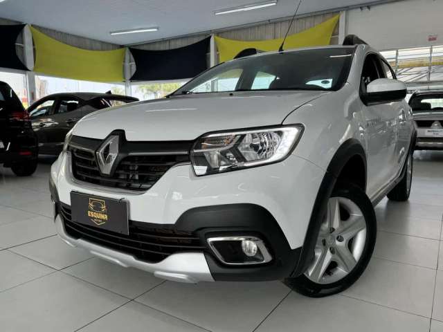 Renault Sandero STEPWAY 1.6 Zen Flex 1.6 16V Mec.  - Branca - 2021/2022