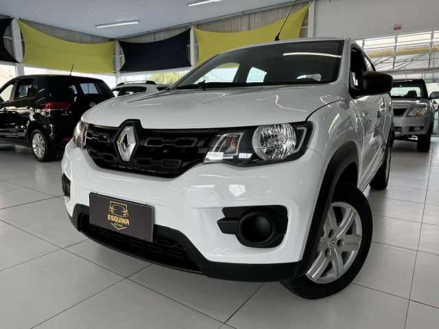 Renault Kwid 1.0 12V SCE FLEX ZEN MANUAL - Branca - 2021/2022