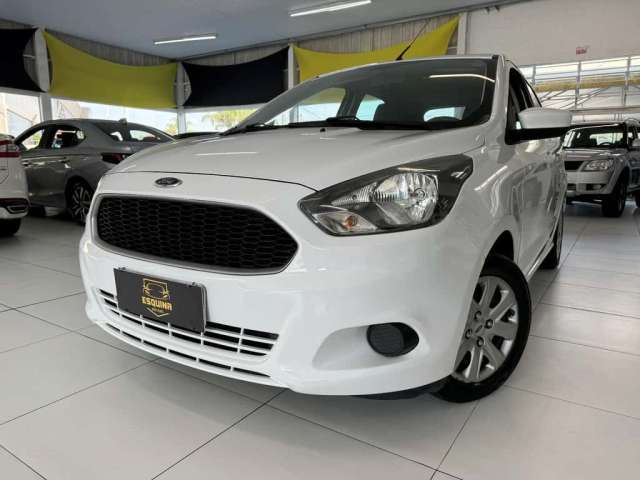 Ford KA 1.0 SE TiVCT Flex 5p  - Branca - 2015/2015