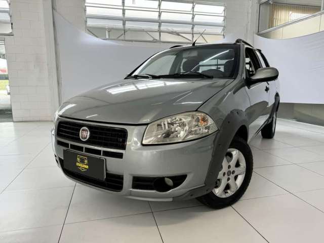 Fiat Strada 1.4 Working  mpi Fire Flex 8V CD  - Cinza - 2012/2013