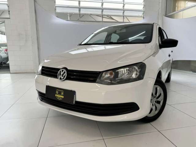 Volkswagen Gol 1.0 MI 8V FLEX 4P MANUAL - Branca - 2012/2013