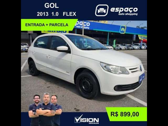 VW/Gol G5 1.0 Flex 4p 2013 - Feirão Online