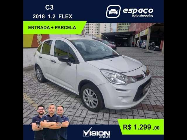 CITROEN C3 ORIGINE PURE TECH 1.2 FLEX 12V MEC 2018