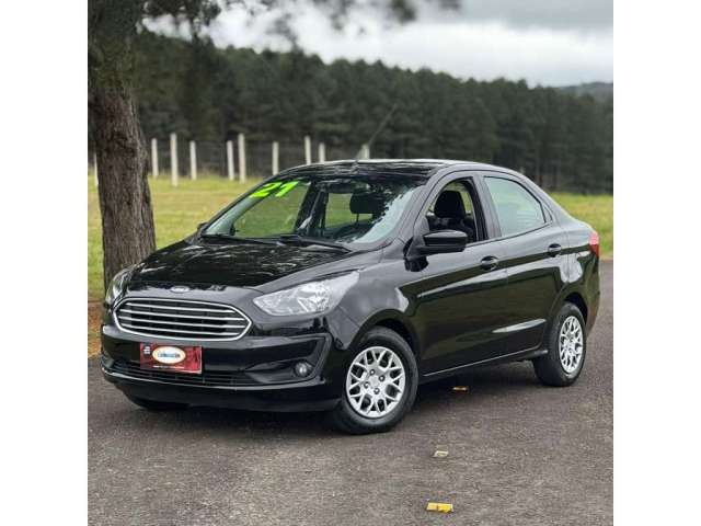 Ford KA SE 1.0 SD C - Preta - 2020/2021