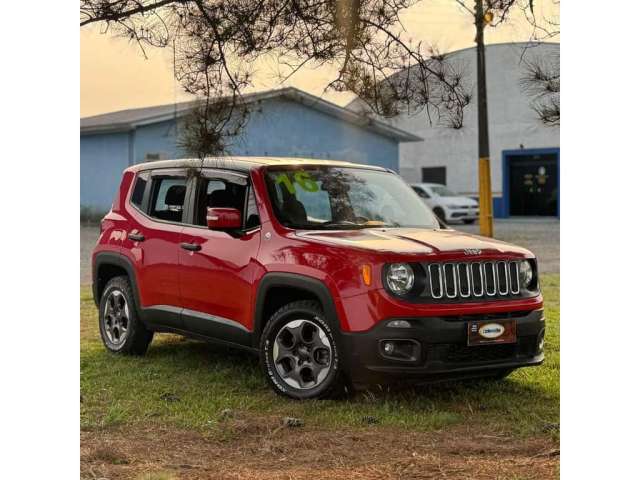 Jeep Renegade SPORT MT - Vermelha - 2015/2016