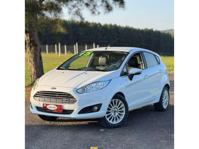 Ford Fiesta HA 1.5L S - Branca - 2014/2015