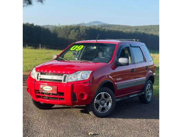 Ford EcoSport XLT2.0FLEX - Vermelha - 2009/2009