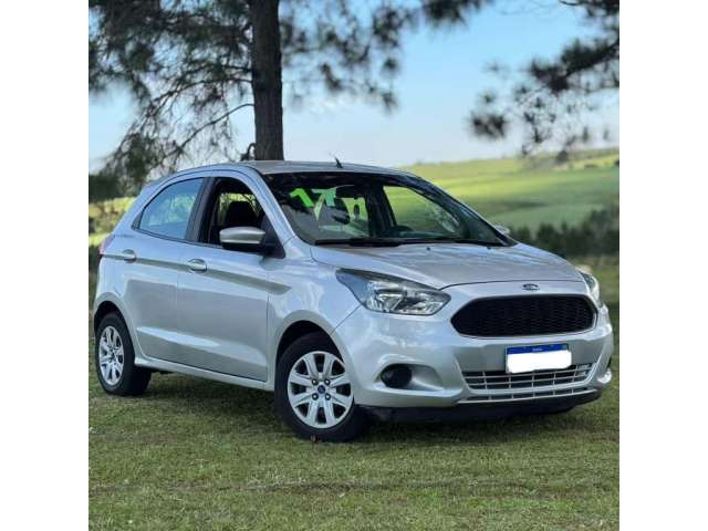 Ford KA SE 1.0 HA B - Prata - 2016/2017