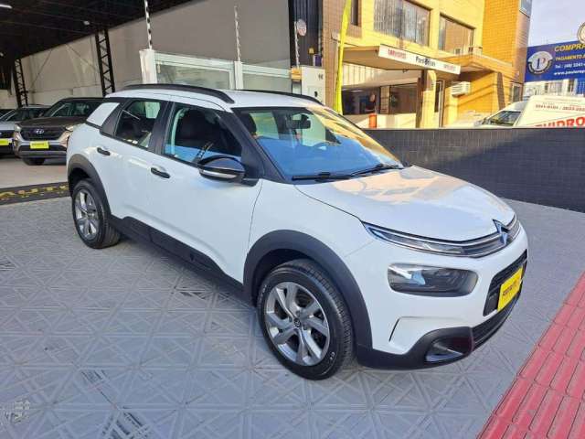 Citroën C4 CACTUS FEEL Pack 1.6 Flex 10 MIL KM Aut. - Branca - 2022/2022