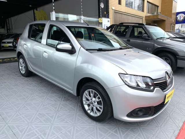 Renault Sandero Expression Flex 1.0 12V 5p  - Prata - 2019/2020