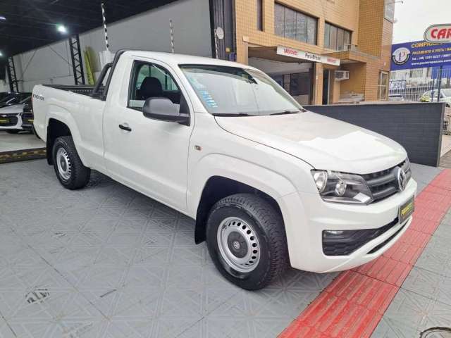 Volkswagen Amarok CABINE SIMPLES 4X4 COM 41 MIL KM UNICO DONO  - Branca - 2017/2017