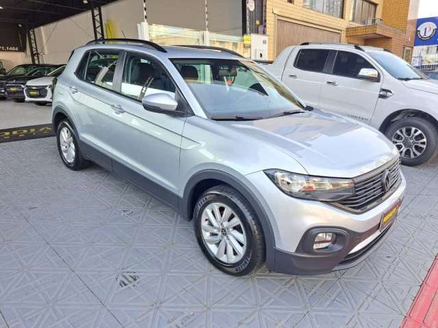 Volkswagen T-Cross TSI Com 22 MIL KM NA GARANTIA DE FABRICA  - Prata - 2022/2023