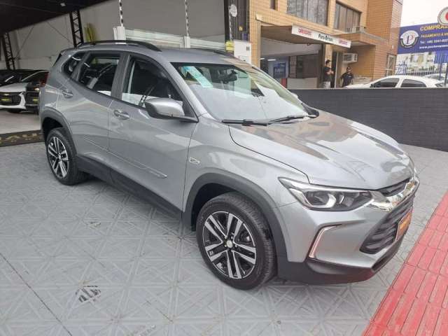 Chevrolet Tracker LT COM 8 MIL KM AUTOMATICA ( TEM CHEIRO DE NOVO ) - Prata - 2023/2024