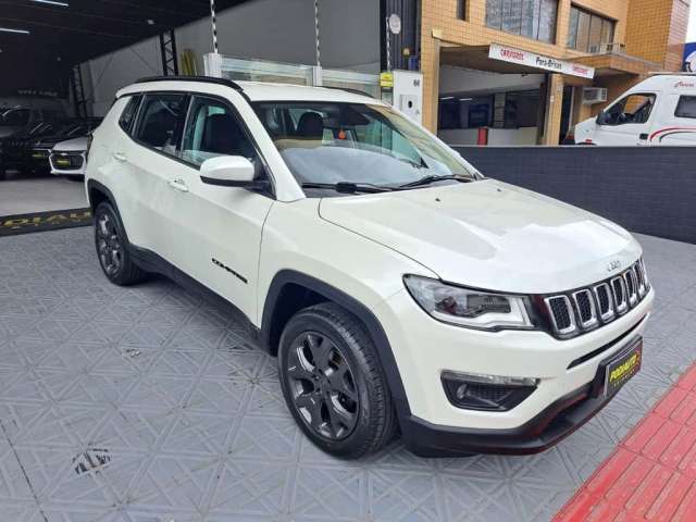 Jeep Compass LONGITUDE FLEX AUTOMATICA  - Branca - 2019/2019