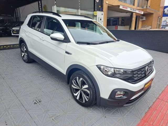 Volkswagen T-Cross COMFORTLINE COM 38 MIL KM  - Branca - 2021/2022