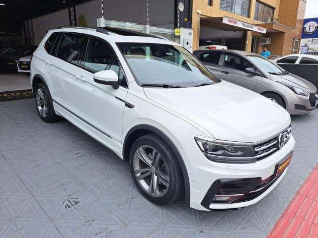 Volkswagen Tiguan Allspac R-Line 350 TSI 2.0 4x4  - Branca - 2018/2018