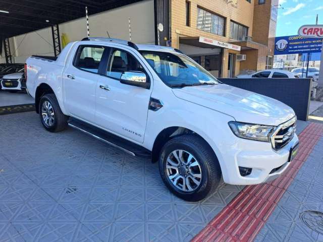 Ford Ranger LIMITED 4X4 DIESEL AUTOMATICA  - Branca - 2019/2020