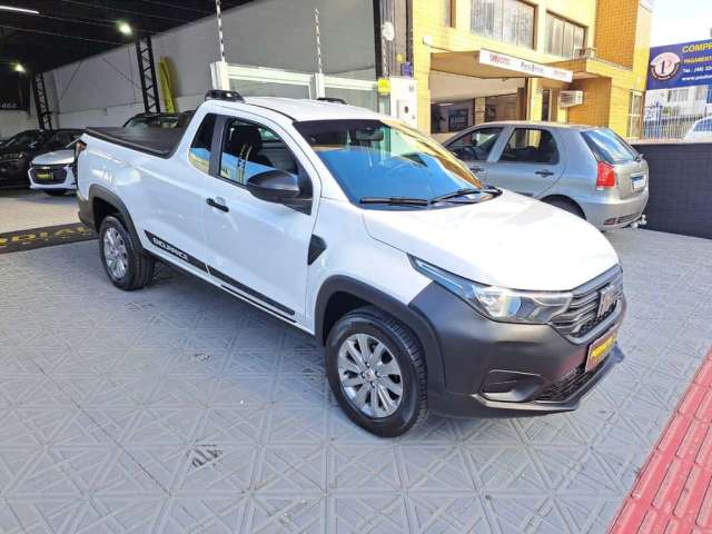 Fiat Strada ENDURANCE 1.4 FLEX  - Branca - 2021/2021