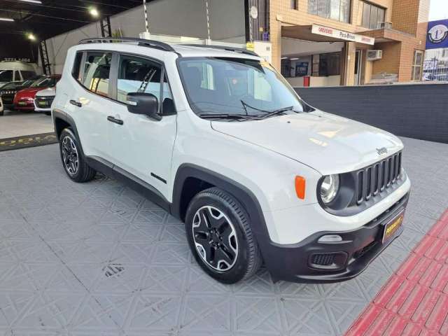 Jeep Renegade 1.8 Flex Mec  - Branca - 2018/2018