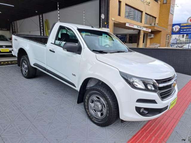 Chevrolet S-10 Pick-up LS Cabine Simples 4x4 Diesel UNICO DONO  - Branca - 2022/2022