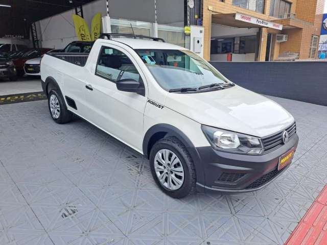 Volkswagen Saveiro ROBUST 1.6 FLEX  - Branca - 2019/2020