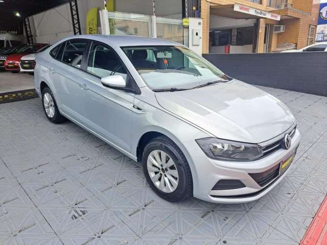 Volkswagen Virtus MSI 1.6 FLEX AUTOMATICO UNICO DONO  - Prata - 2018/2019