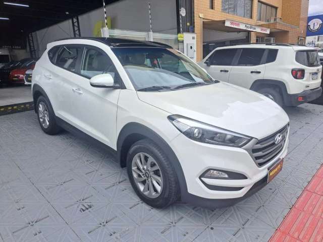 Hyundai Tucson GLS TURBO COM TETO SOLAR  - Branca - 2021/2022