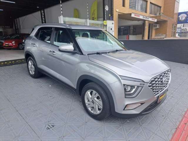 Hyundai Creta COMFORT COM 14 MIL KM AUTOMATICA  - Prata - 2024/2025