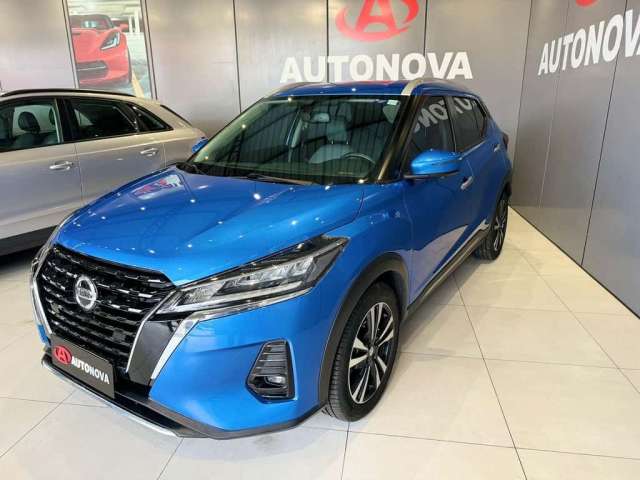 Nissan Kicks Exclusive 1.6 16V Flex Aut.  - Azul - 2021/2022