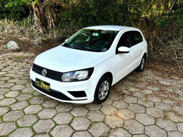 Volkswagen Gol 1.0 Flex 12V 5p  - Branca - 2020/2021