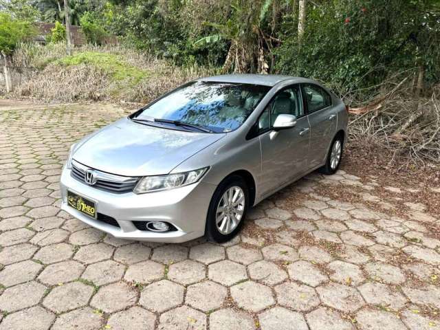 Honda Civic Sedan LXR 2.0 Flexone 16V Aut. 4p  - Prata - 2013/2014