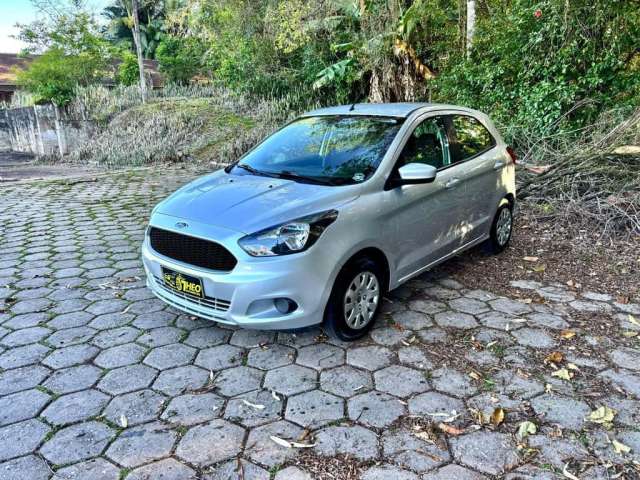 Ford KA 1.0 SE/SE Plus TiVCT Flex 5p  - Prata - 2018/2018