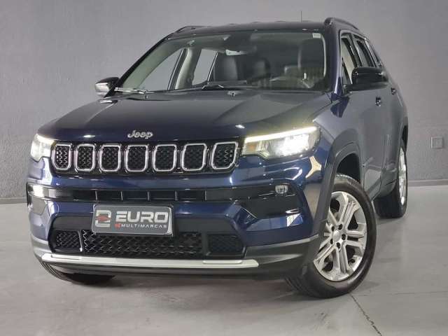 Jeep Compass LONG. T270 1.3 TB 4x2 Flex Aut.  - Azul - 2021/2022