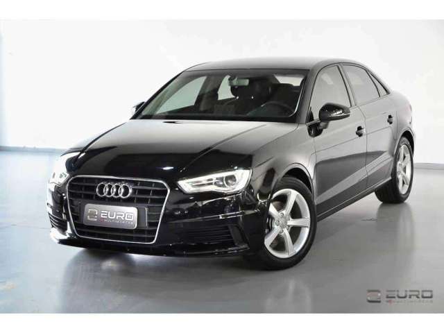 Audi A3  Sedan 1.4 S-TRONIC - Preta - 2015/2016