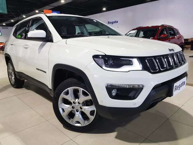 Jeep Compass LONGITUDE 2.0 4x4 Dies. 16V Aut.  - Branca - 2020/2021