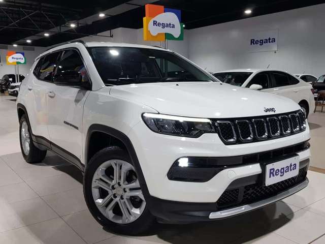 Jeep Compass LONG. T270 1.3 TB 4x2 Flex Aut.  - Branca - 2021/2022