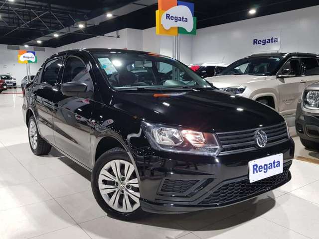 Volkswagen Voyage 1.6 MSI Flex 16V 4p Aut.  - Preta - 2021/2022