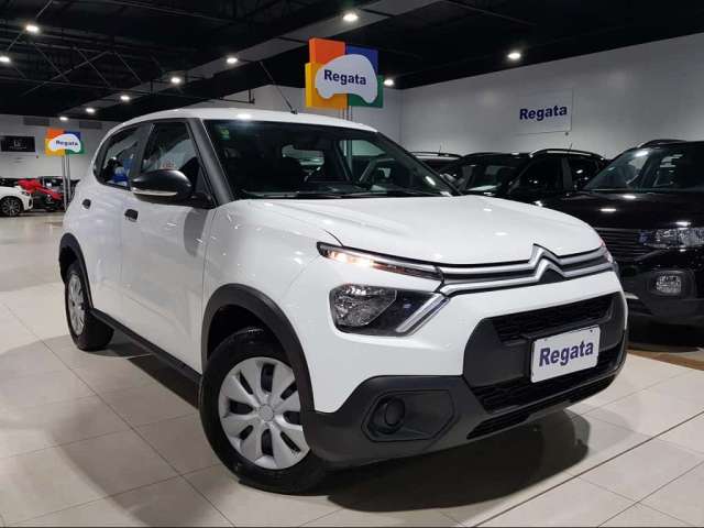 Citroën C3 Live 1.0 Flex 6V 5p Mec.  - Branca - 2022/2023