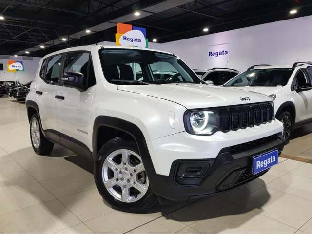 Jeep Renegade 1.3 TURBO - Branca - 2023/2024