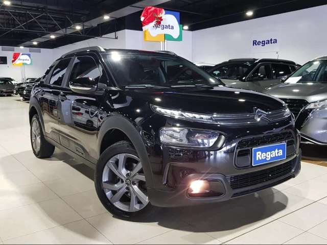 Citroën C4 CACTUS FEEL 1.6 16V Flex Aut.  - Preta - 2021/2022