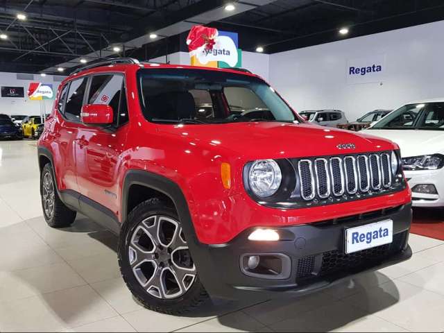 Jeep Renegade LNGTD AT - Vermelha - 2015/2016