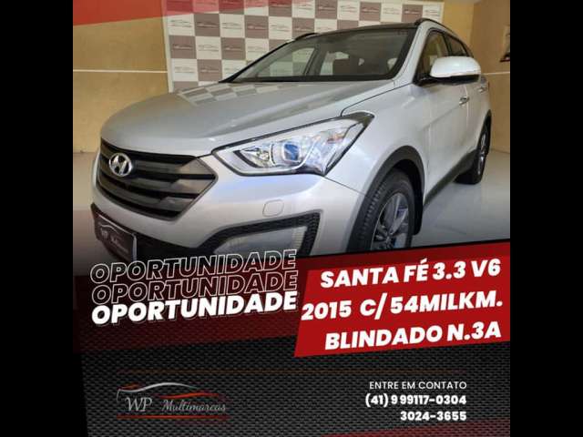 HYUNDAI SANTA FE V6 3.3 7 LUGARES 2015