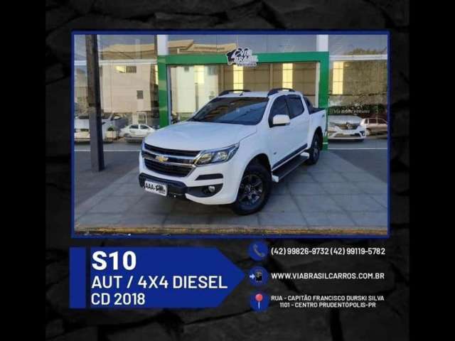 CHEVROLET S10 PICK UP LT 2.8 TDI 4X4 CD AUT DIESEL 2018