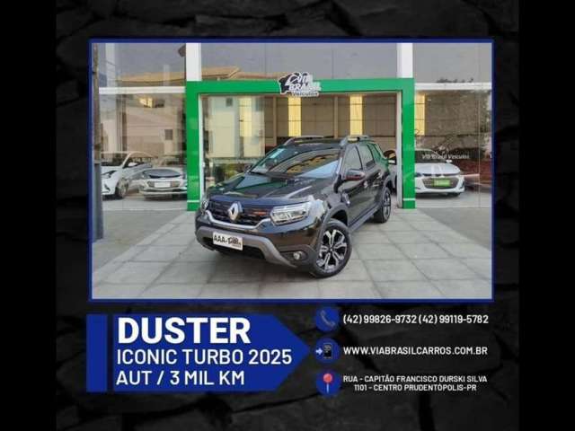 RENAULT DUSTER ICONIC 1.3 TB 16V FLEX AUT. 2025