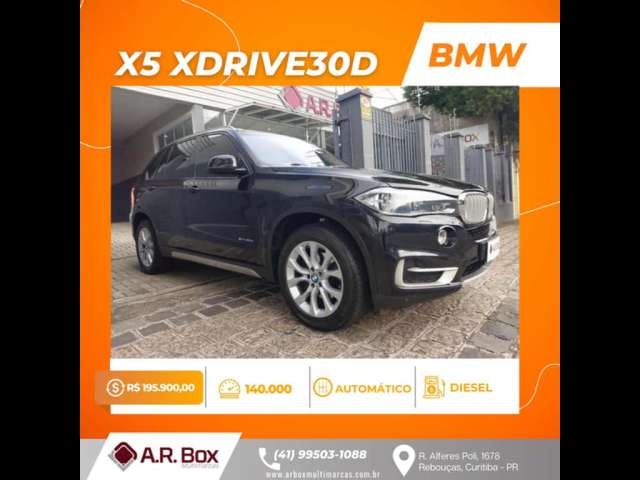 X5 3.0 FULL 4X4 35I 6 CILINDROS 24V  TURBO DIESEL AUT PRETO