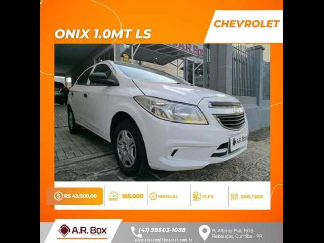 CHEVROLET ONIX 1.0MT LS 2016 BRANCO